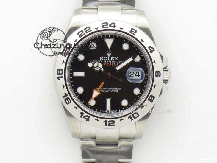 Edition 1:1 BLRO CHS Best GMT II SS 904L on Bracelet JDF 126719 Meteorite Master VR3285 0429